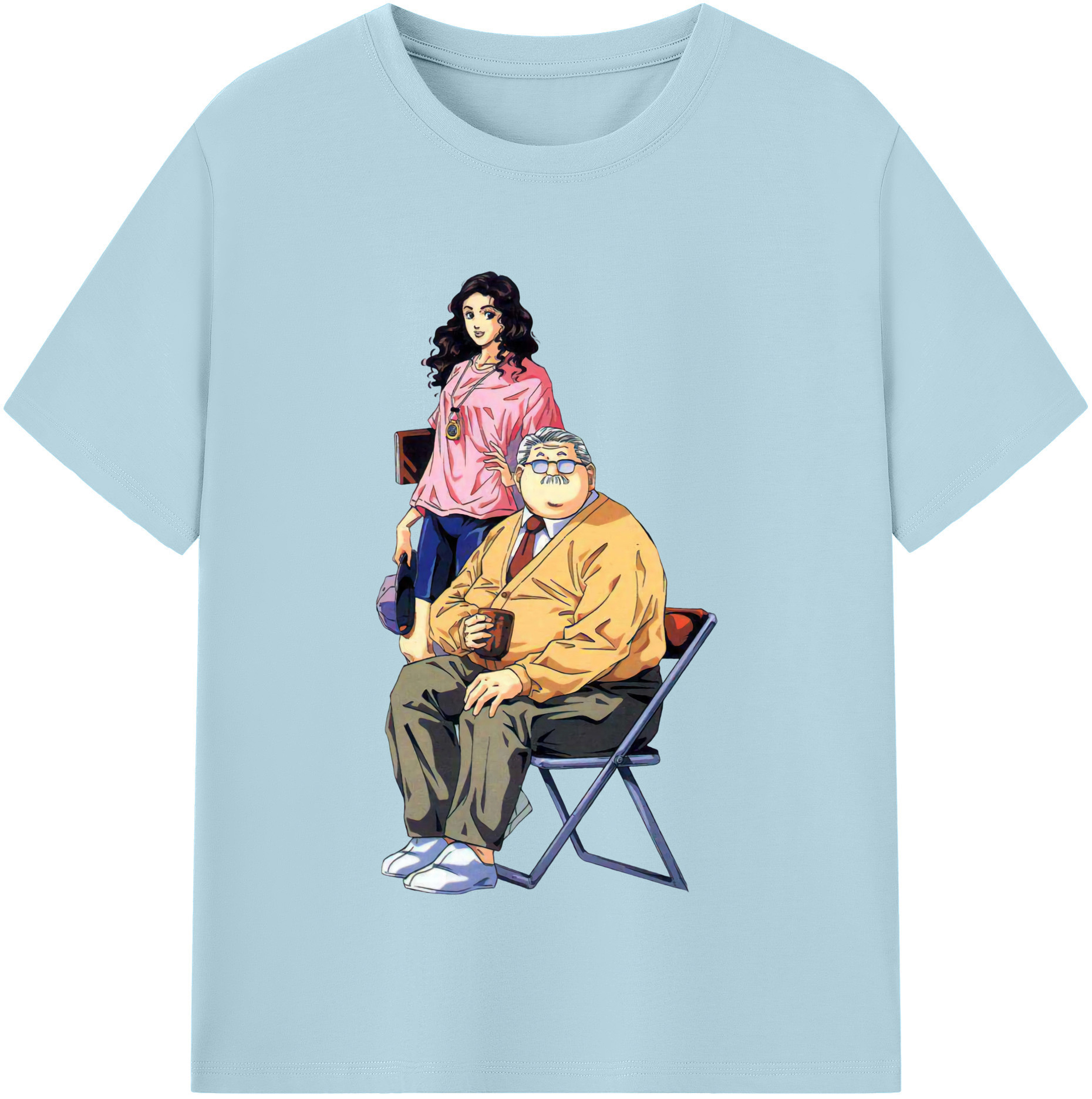 SLAM DUNK／スラムダンク 綿100％半袖Tシャツ（フロントプリント）